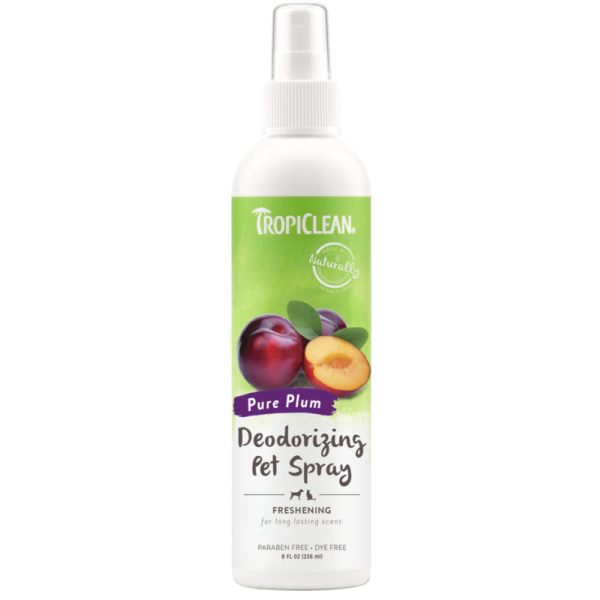 8oz Tropiclean Pure Plum Spray - Hygiene